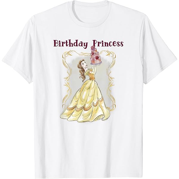 Amazon | ディズニー 美女と野獣 ベル Tシャツ Tシャツ | T